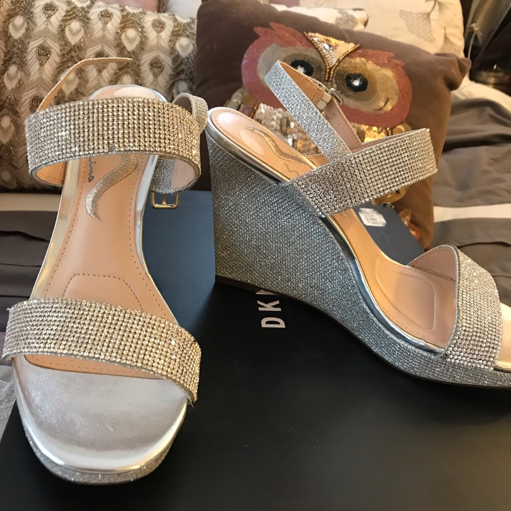 Silver Diamond Wedges